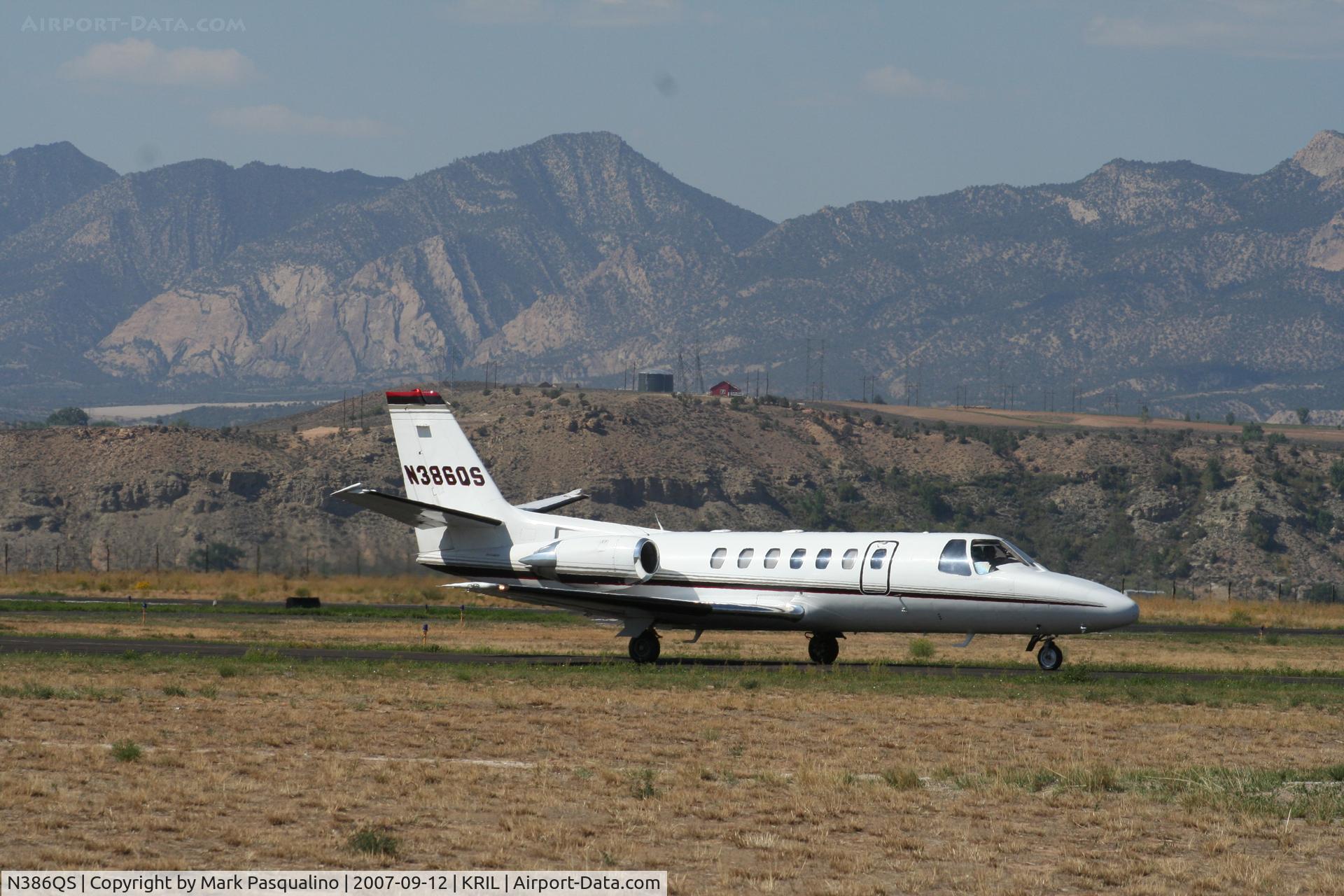 N386QS, 1998 Cessna 560 Citation Encore C/N 560-0486, Cessna 560