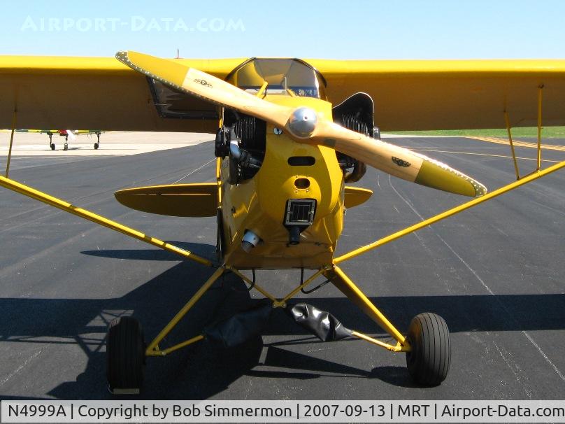 N4999A, 1946 Piper J-3 Cub C/N 5288, On the ramp at Marysville, OH