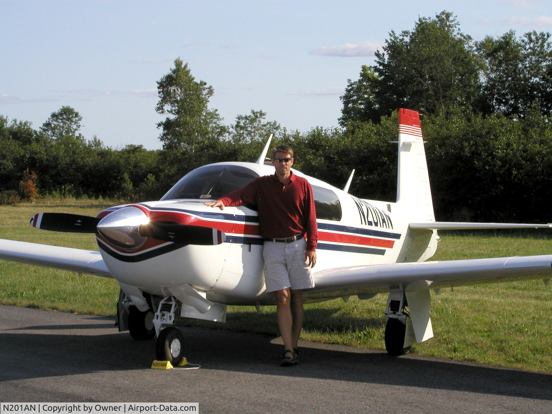 N201AN, 1994 Mooney M20J 201 C/N 24-3351, Transportation Museum @ RKD Aug07
