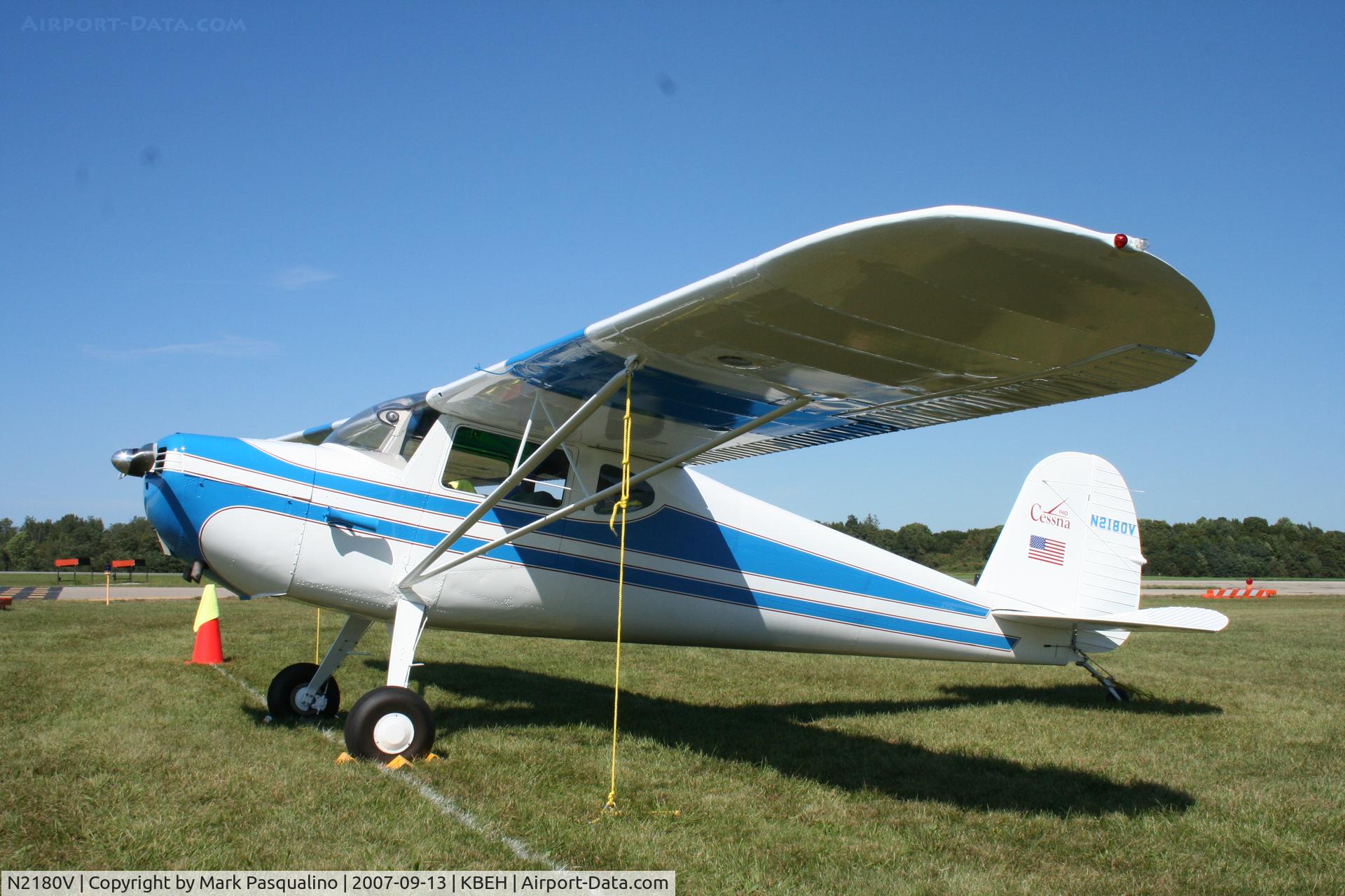 N2180V, 1948 Cessna 140 C/N 14409, Cessna 140