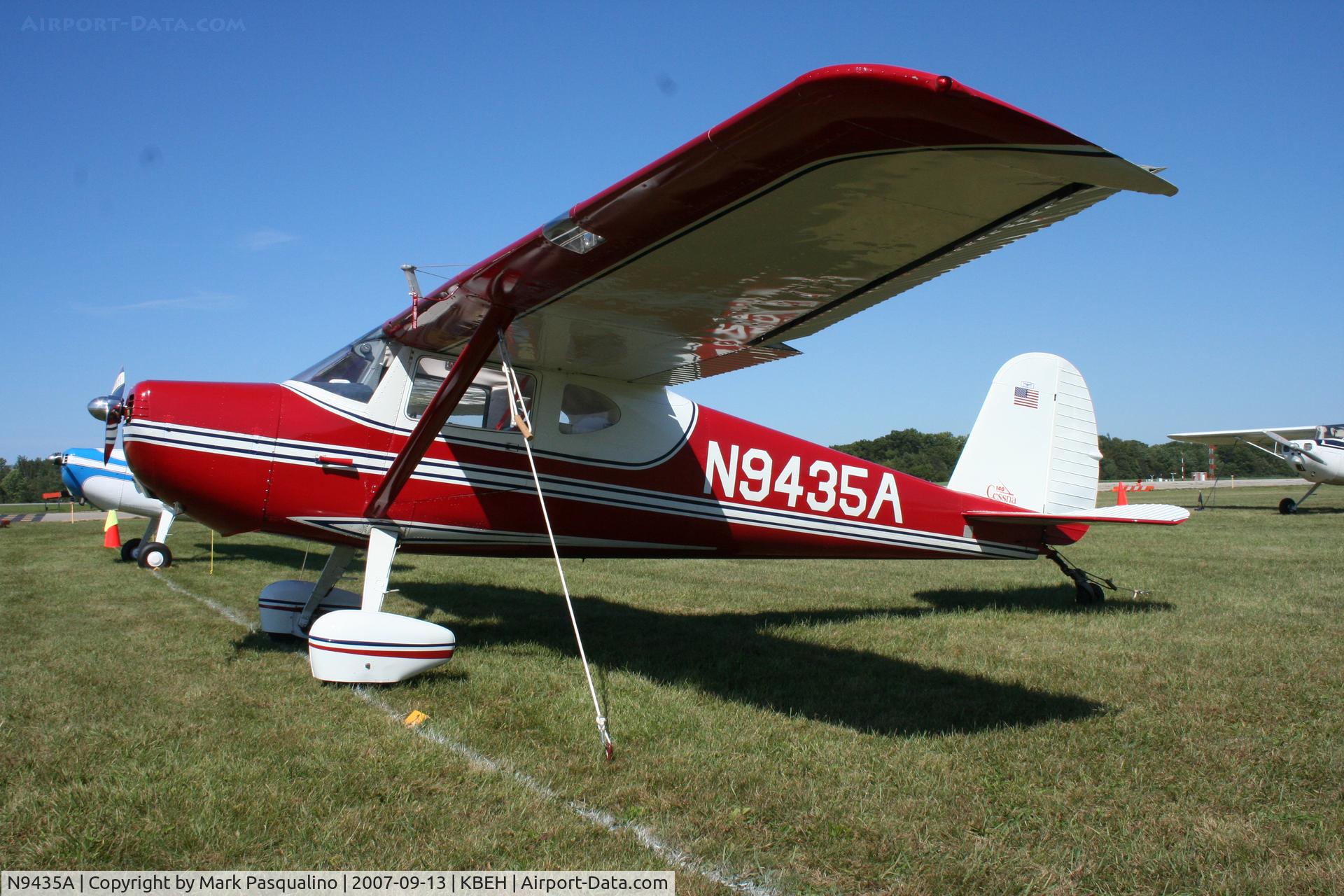 N9435A, 1949 Cessna 140A C/N 15256, Cessna 140A