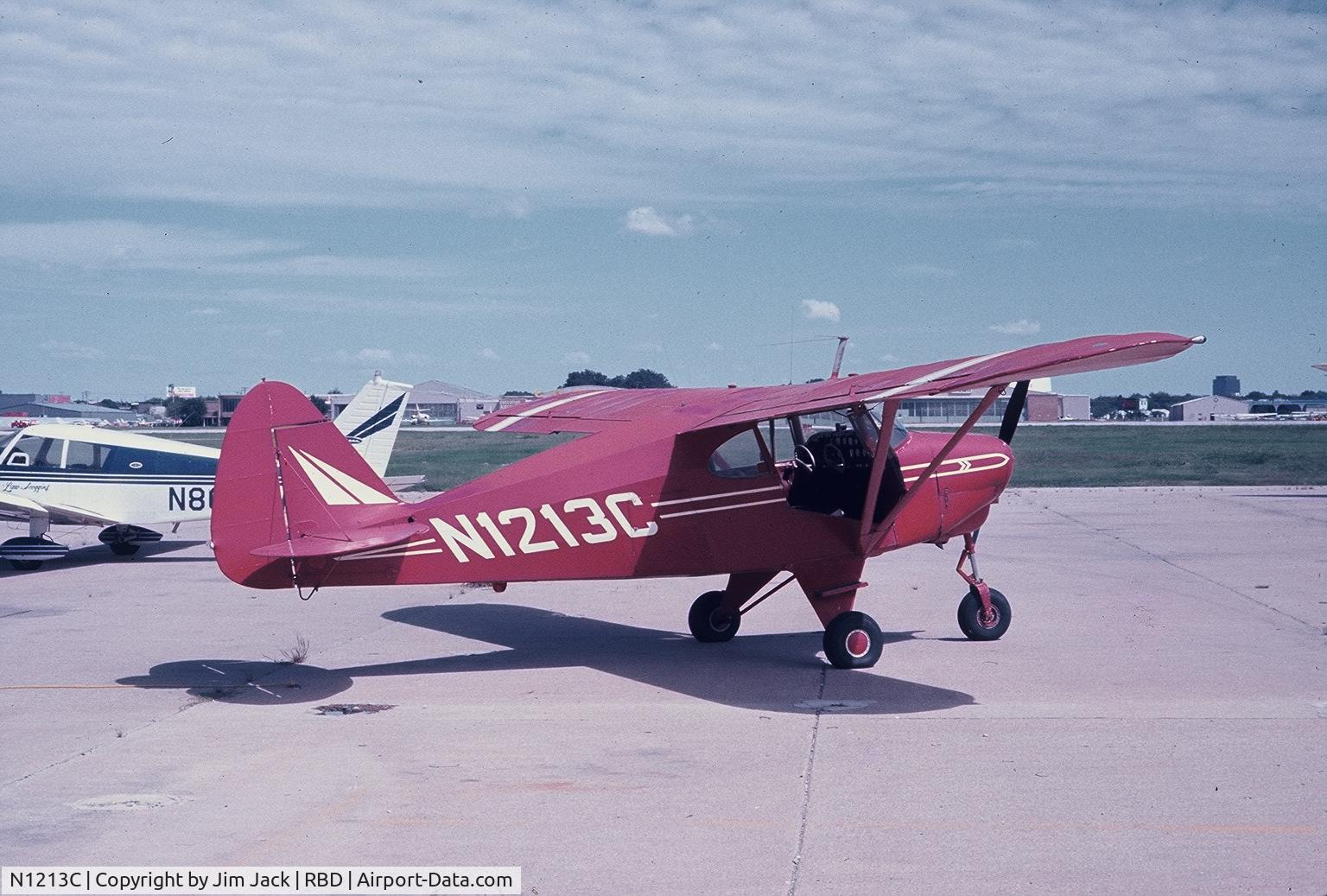 N1213C, 1953 Piper PA-22-135 Tri-Pacer C/N 22-1021, Piper TriPacer