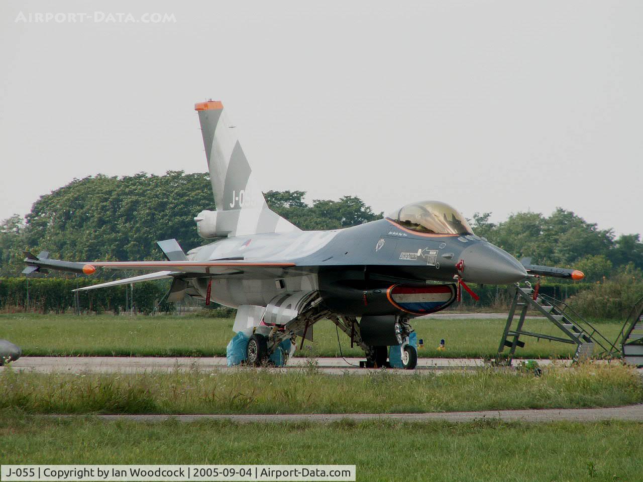 J-055, Fokker F-16AM Fighting Falcon C/N 6D-138, General Dynamics F-16AM/Netherlands AF/Rivolto-Udine