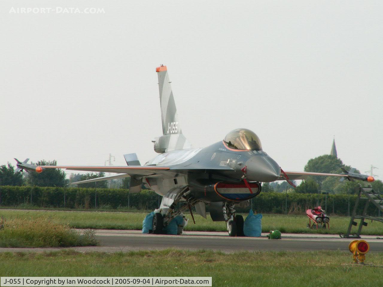 J-055, Fokker F-16AM Fighting Falcon C/N 6D-138, General Dynamics F-16AM/Netherlands AF/Rivolto-Udine