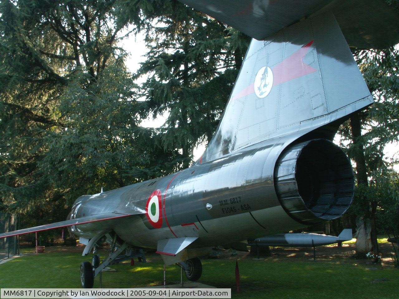 MM6817, Aeritalia F-104S-ASA Starfighter C/N 1117, Lockheed F-104S-ASA/Preserved/Pedovenna Brewery