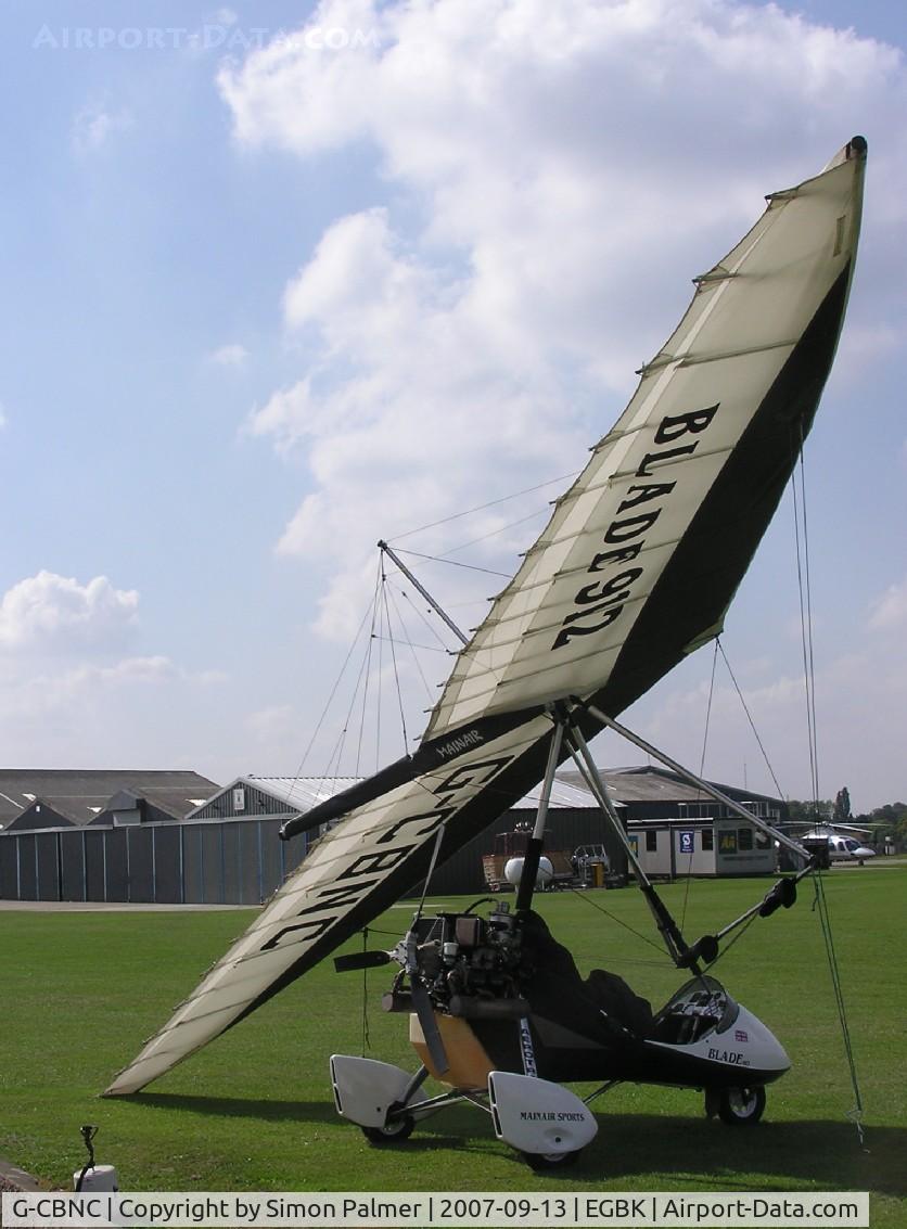 G-CBNC, 2002 Mainair Blade 912 C/N 1319-0402-7-W1114, Blade 912 at Sywell