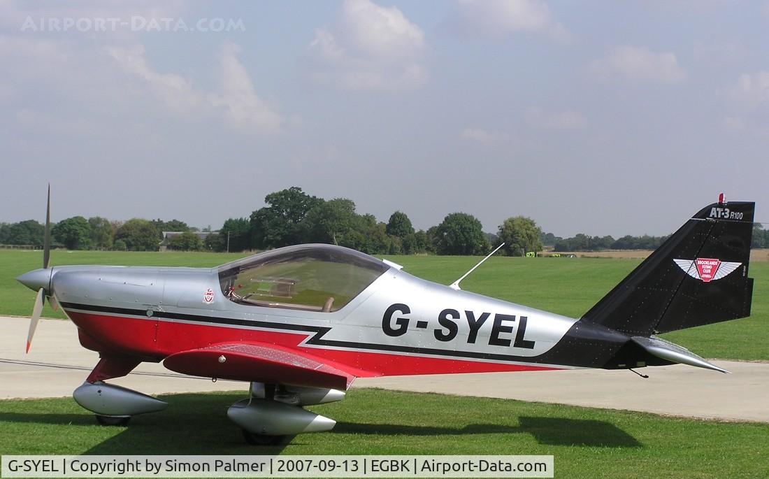 G-SYEL, 2006 Aero AT-3 R100 C/N AT3-019, AT3 based at Sywell