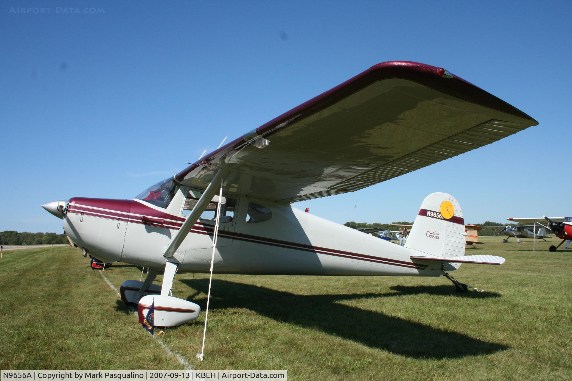 N9656A, 1950 Cessna 140A C/N 15377, Cessna 140A