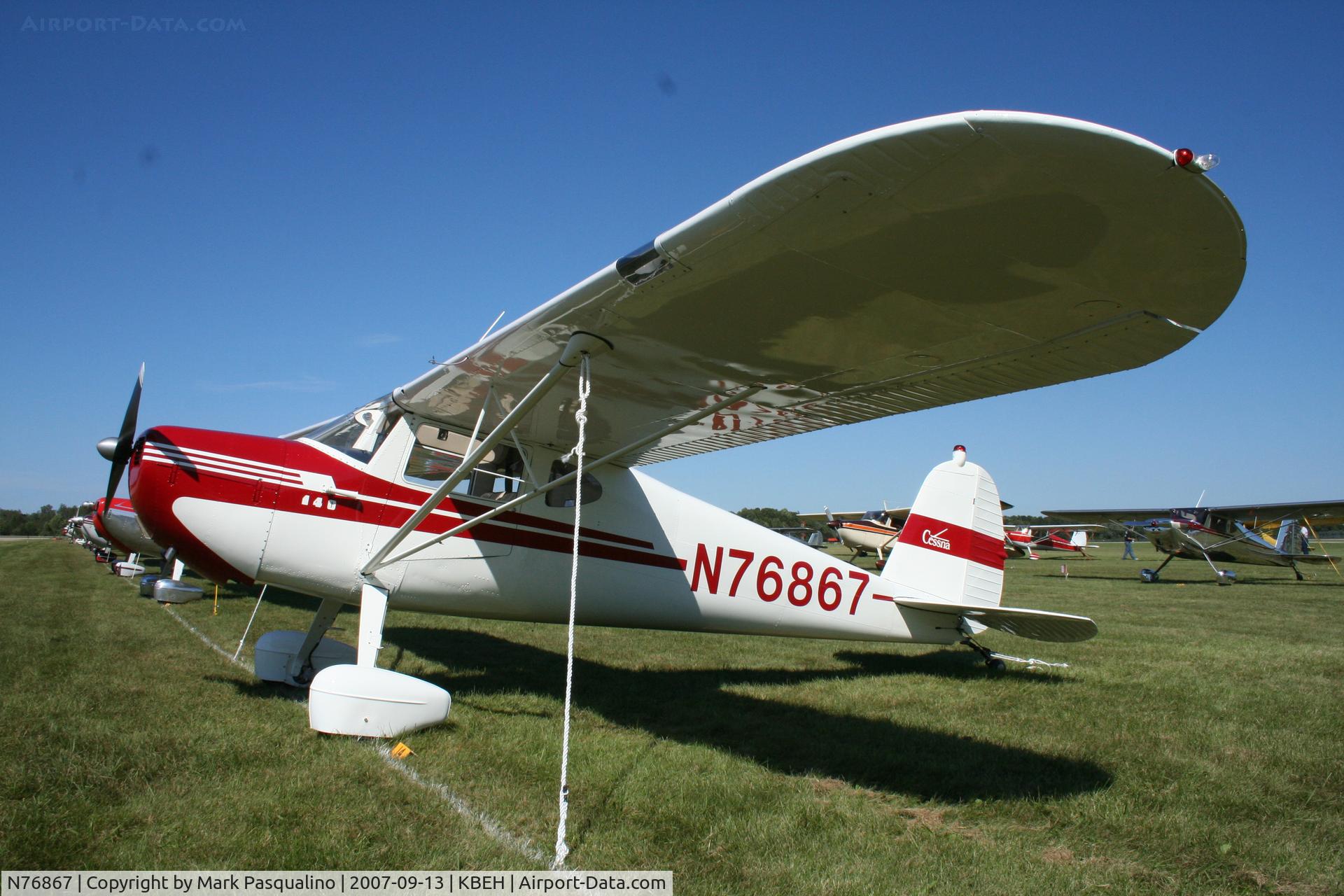 N76867, 1946 Cessna 140 C/N 11301, Cessna 140