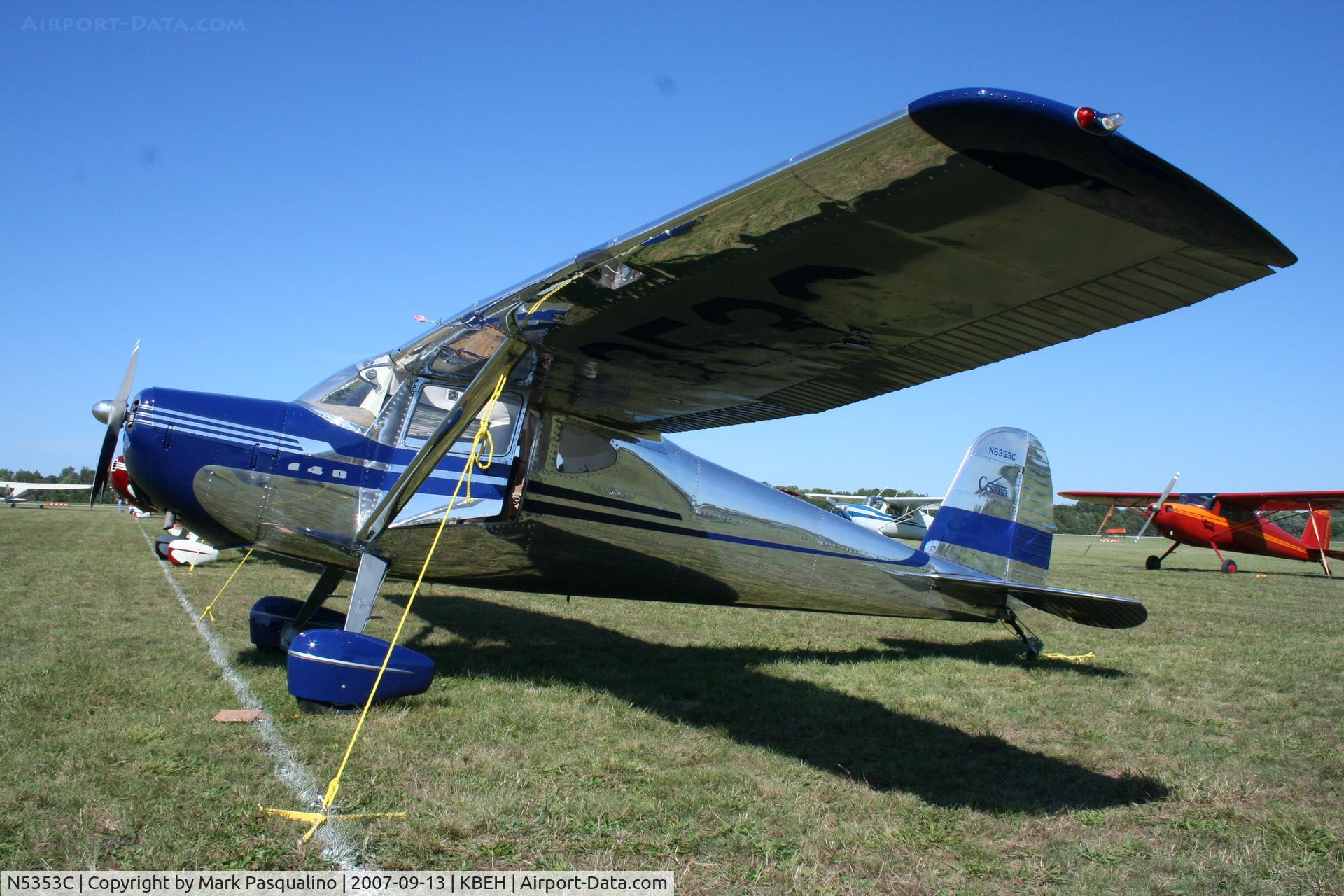 N5353C, 1950 Cessna 140A C/N 15484, Cessna 140A