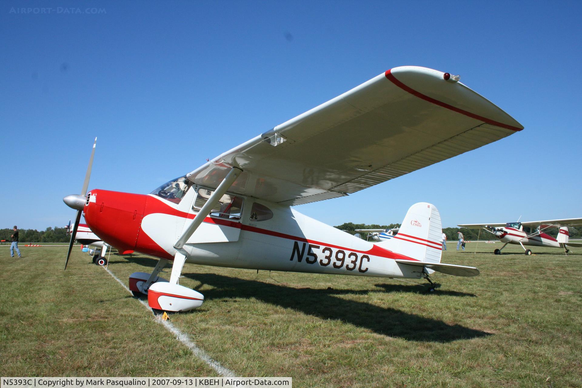 N5393C, 1950 Cessna 140A C/N 15526, Cessna 140A