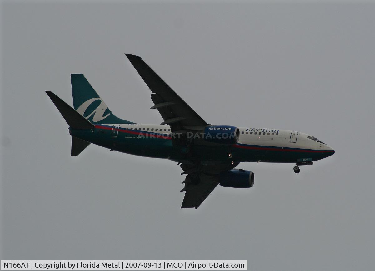N166AT, 2004 Boeing 737-7BD C/N 33917, Air Tran