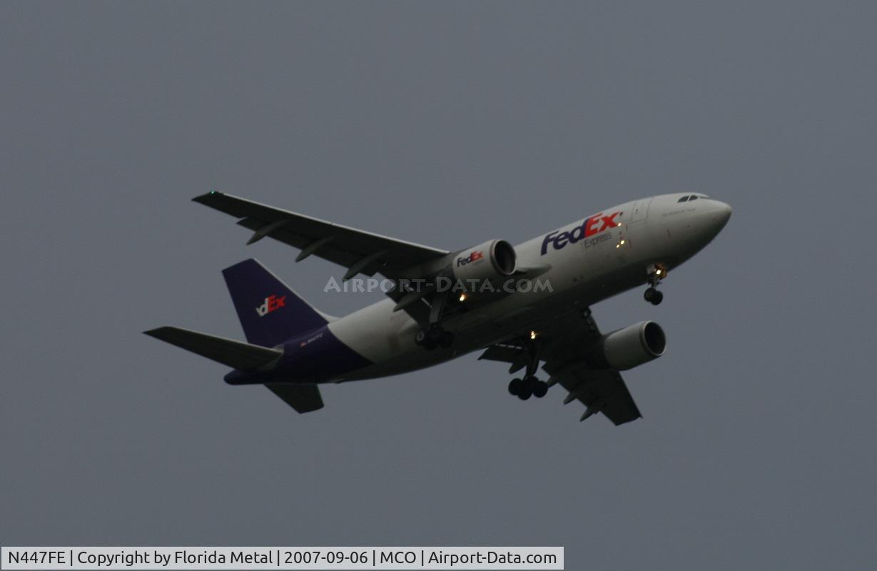 N447FE, 1983 Airbus A310-222 C/N 251, Fed Ex