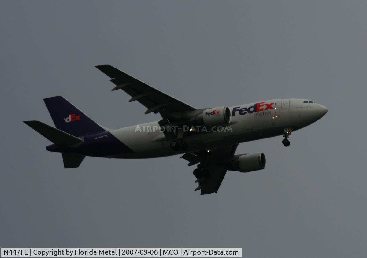 N447FE, 1983 Airbus A310-222 C/N 251, Fed Ex