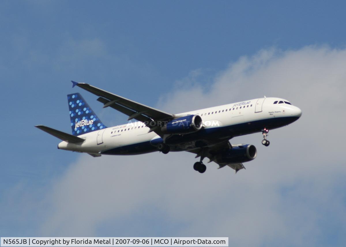 N565JB, 2003 Airbus A320-232 C/N 2031, Jet Blue