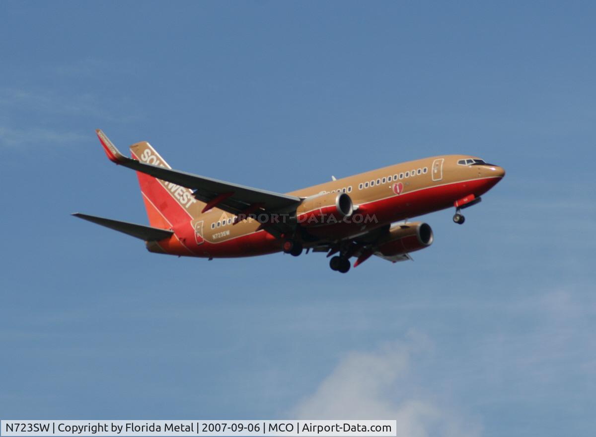 N723SW, 1999 Boeing 737-7H4 C/N 27855, Southwest
