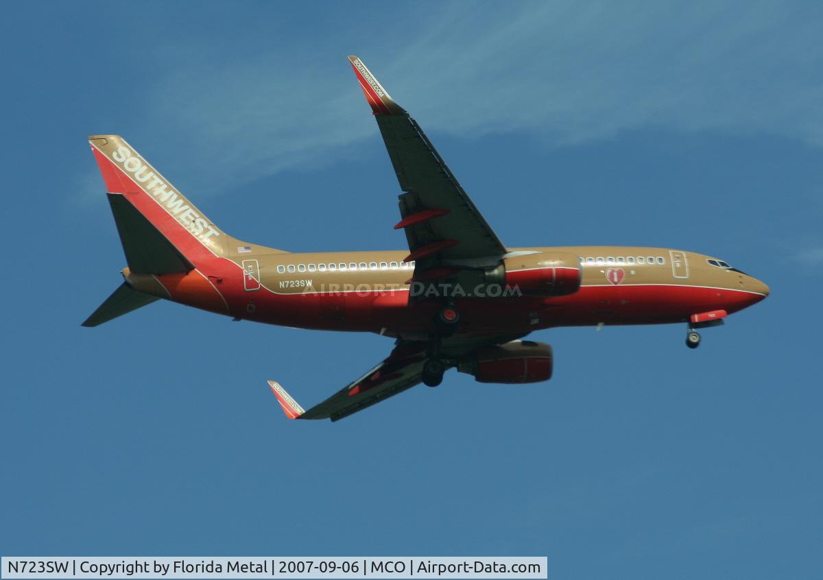 N723SW, 1999 Boeing 737-7H4 C/N 27855, Southwest