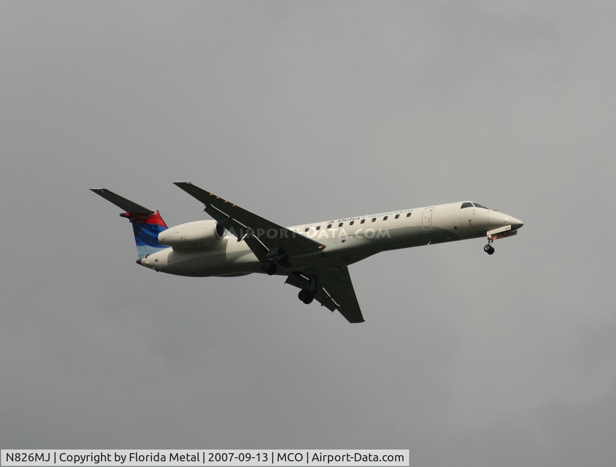 N826MJ, 2000 Embraer EMB-145LR C/N 145214, Delta Connection