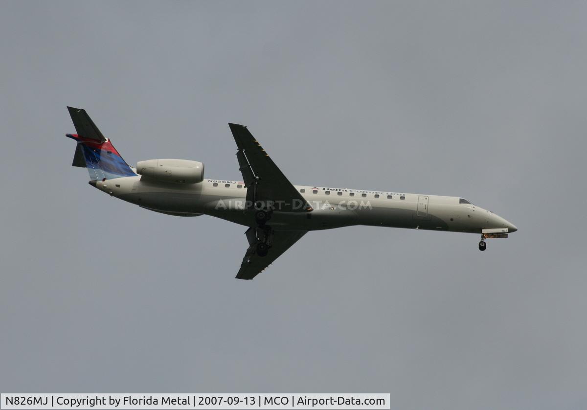 N826MJ, 2000 Embraer EMB-145LR C/N 145214, Delta Connection