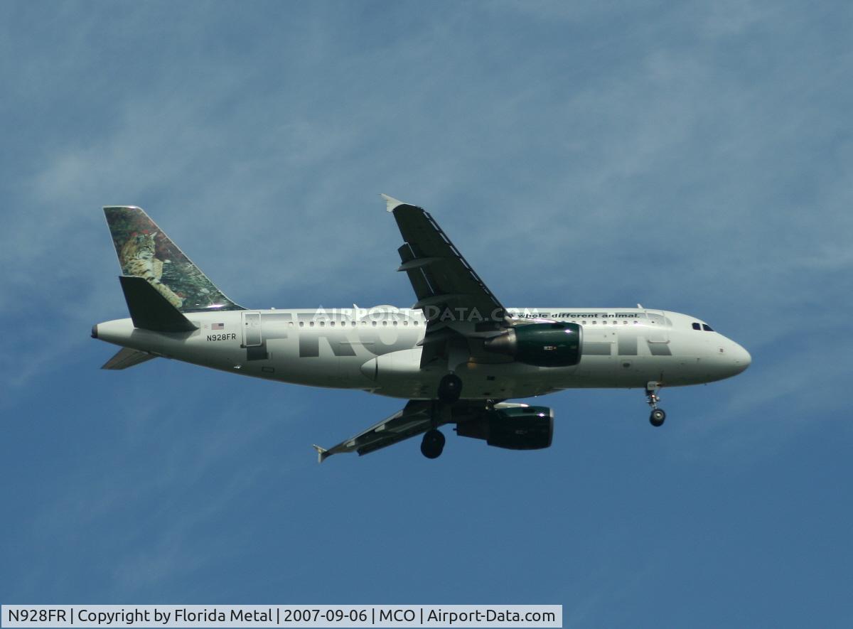 N928FR, 2004 Airbus A319-111 C/N 2236, Hank