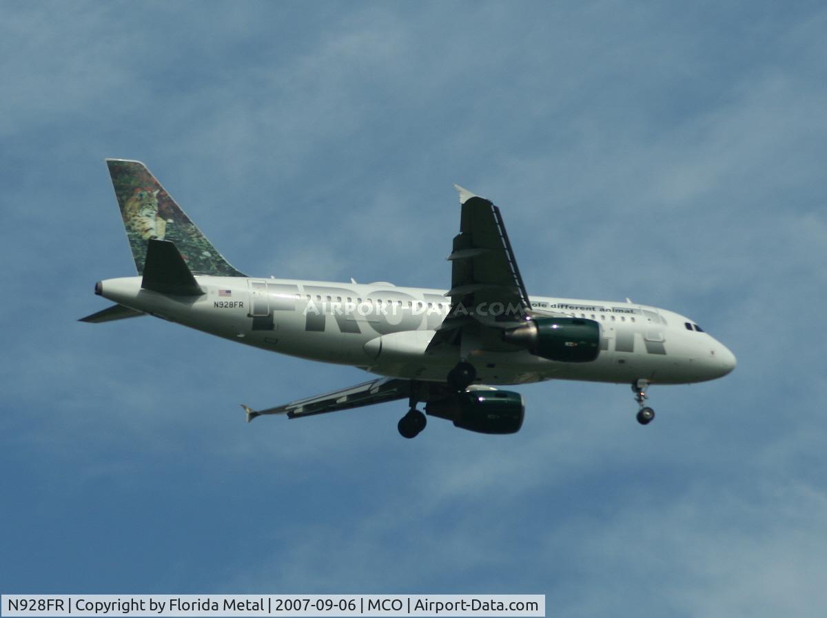 N928FR, 2004 Airbus A319-111 C/N 2236, Hank