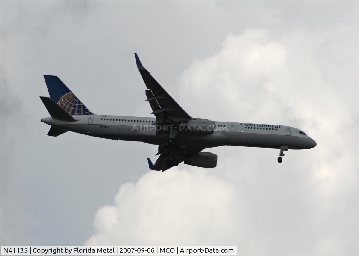 N41135, 1999 Boeing 757-224 C/N 29284, Continental