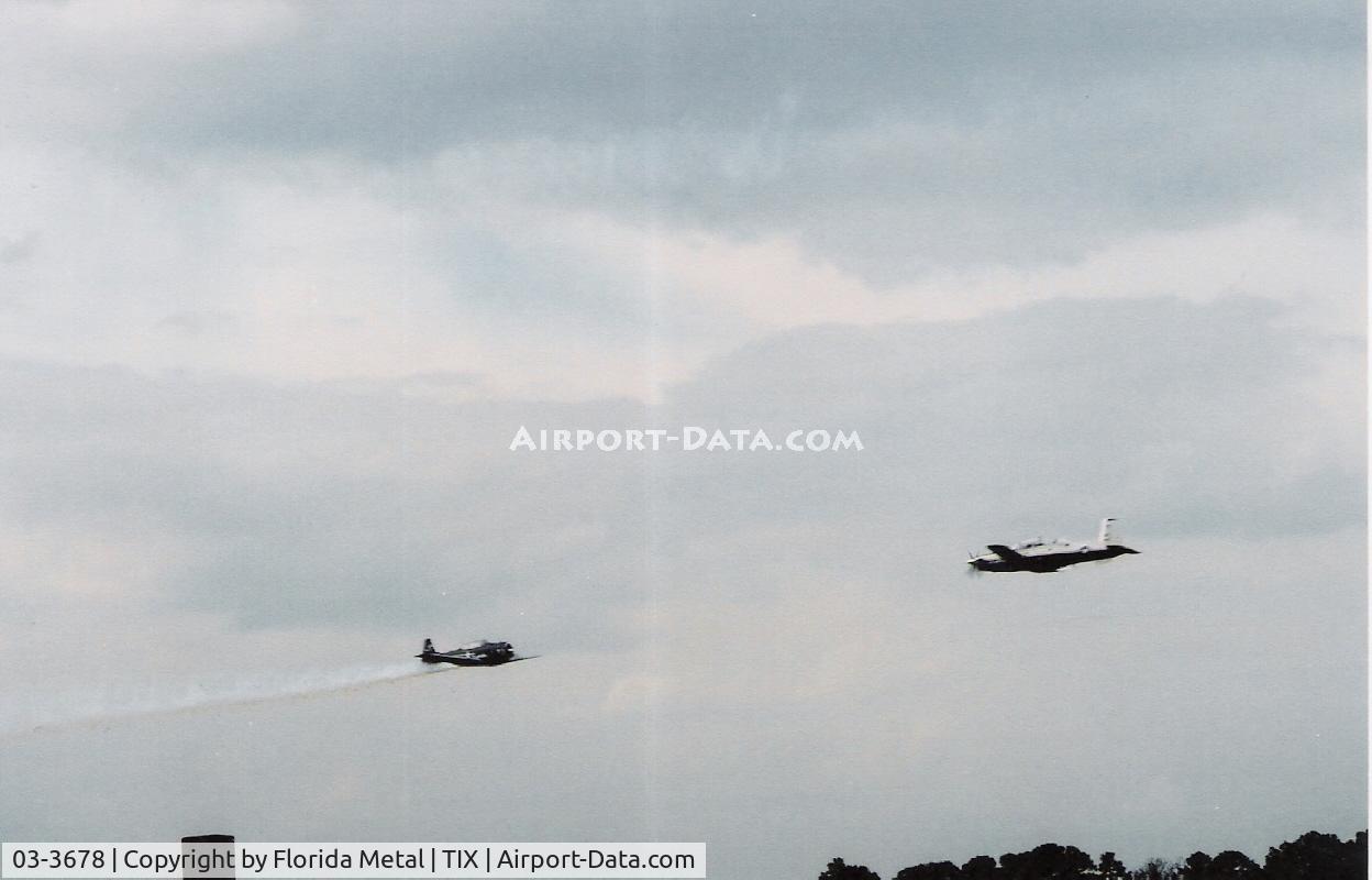 03-3678, 2003 Raytheon T-6A Texan II C/N PT-224, Texan Heritage Flight