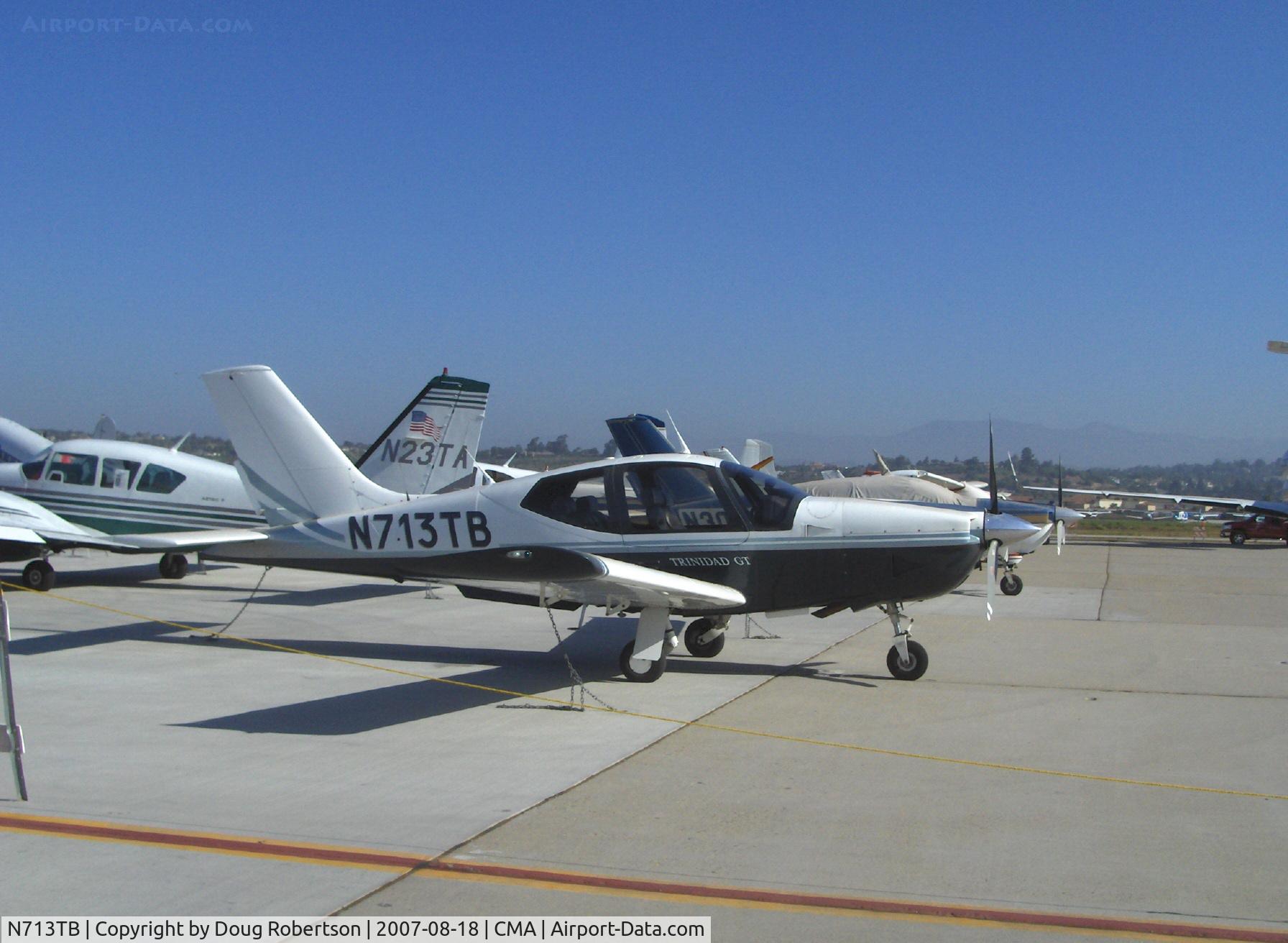 N713TB, 2002 Socata TB-21 TC Trinidad C/N 2123, 2002 SOCATA TB21 TRINIDAD GT, Lycoming IO-540 250 Hp