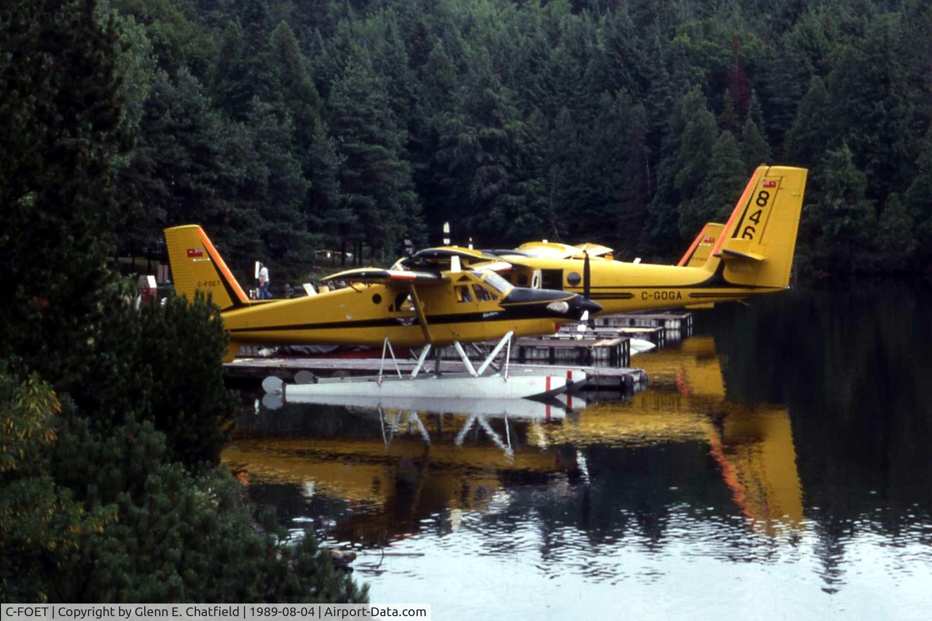 C-FOET, 1967 De Havilland Canada DHC-2 Turbo Beaver Mk.3 C/N 1674TB44, On Snake Lake in Algonquin Provincial Park