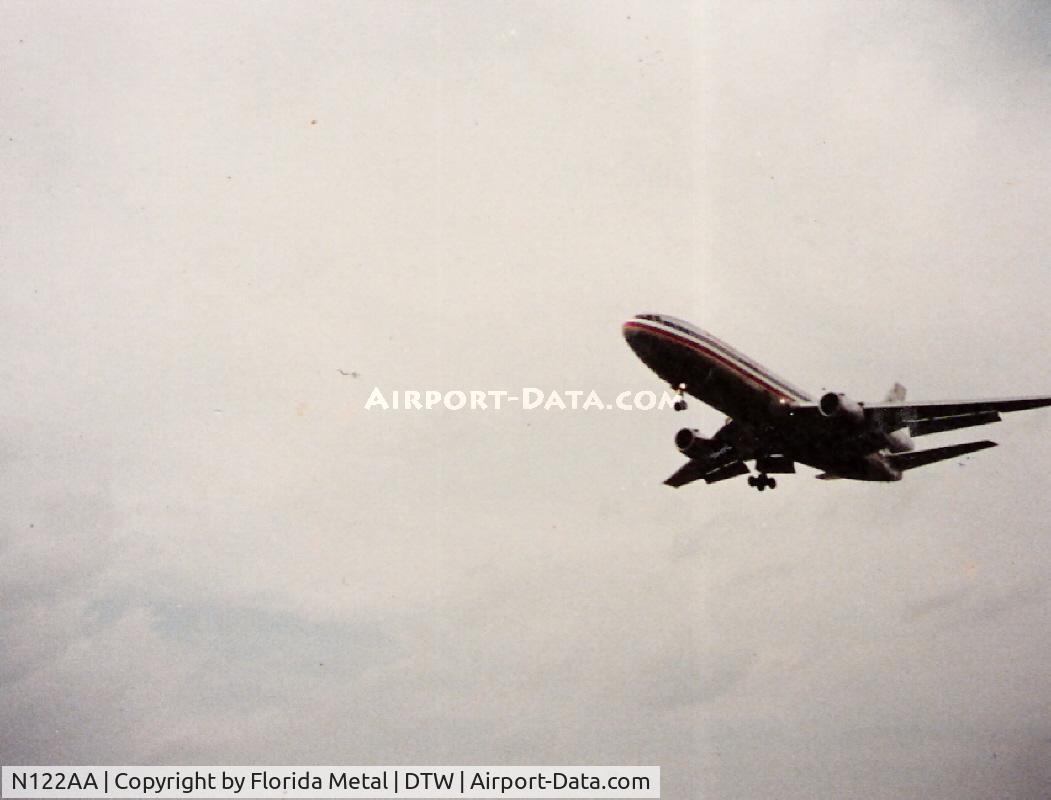 N122AA, 1972 McDonnell Douglas DC-10-10 C/N 46522, AA DC-10