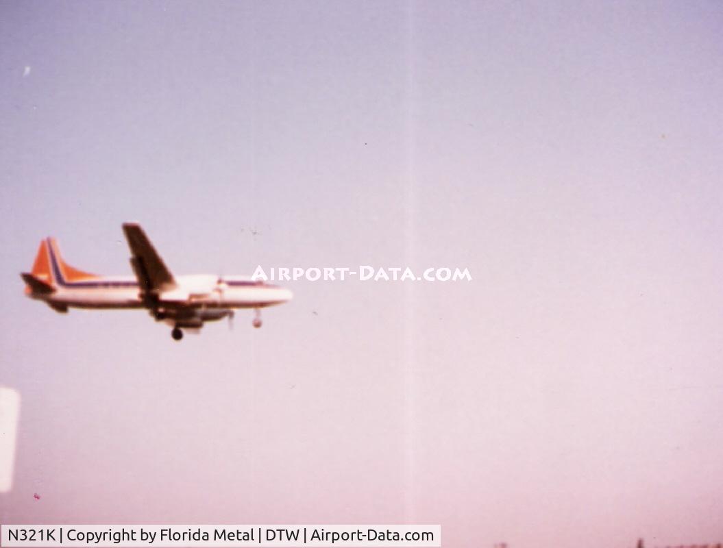 N321K, 1956 Convair 580 C/N 387, Ford Motor Company Convair 580