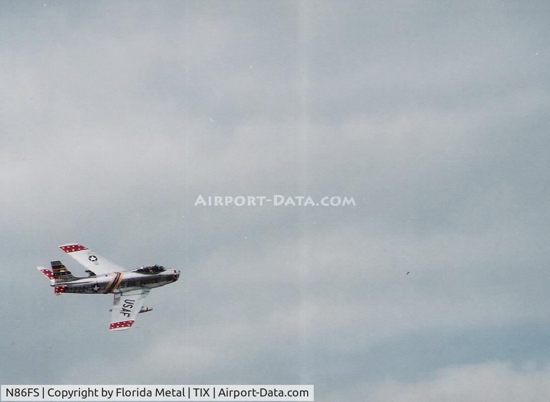 N86FS, 1954 Canadair F-86 MK.5 Sabre C/N 1157, F-86