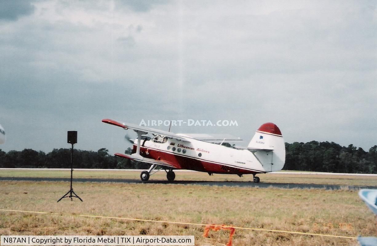 N87AN, 1987 PZL-Mielec AN-2 C/N 1G22331, AN-2