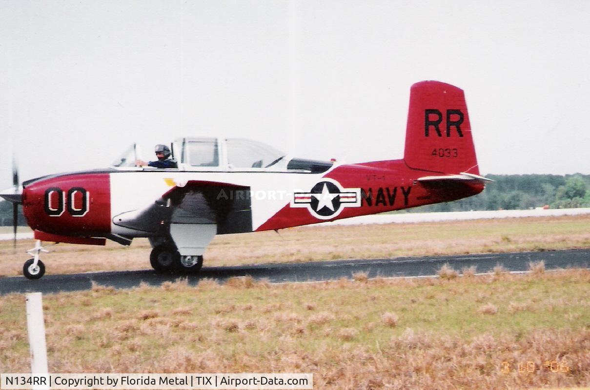 N134RR, 1957 Beech D-45 (T-34B) Mentor C/N BG-340, T-34