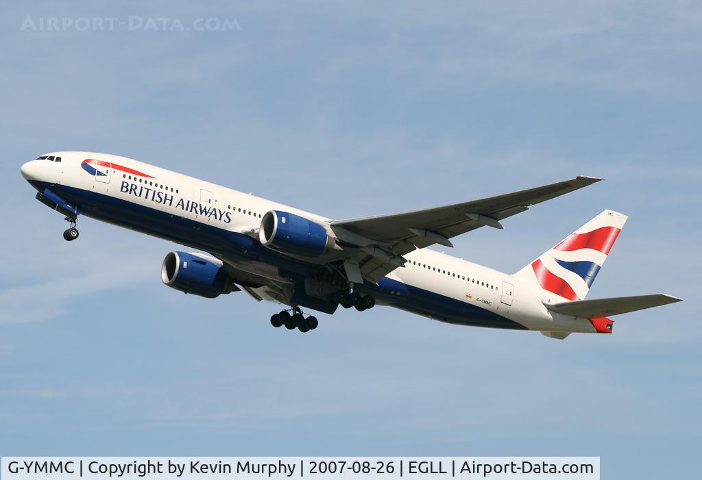G-YMMC, 2000 Boeing 777-236 C/N 30304, BA 777