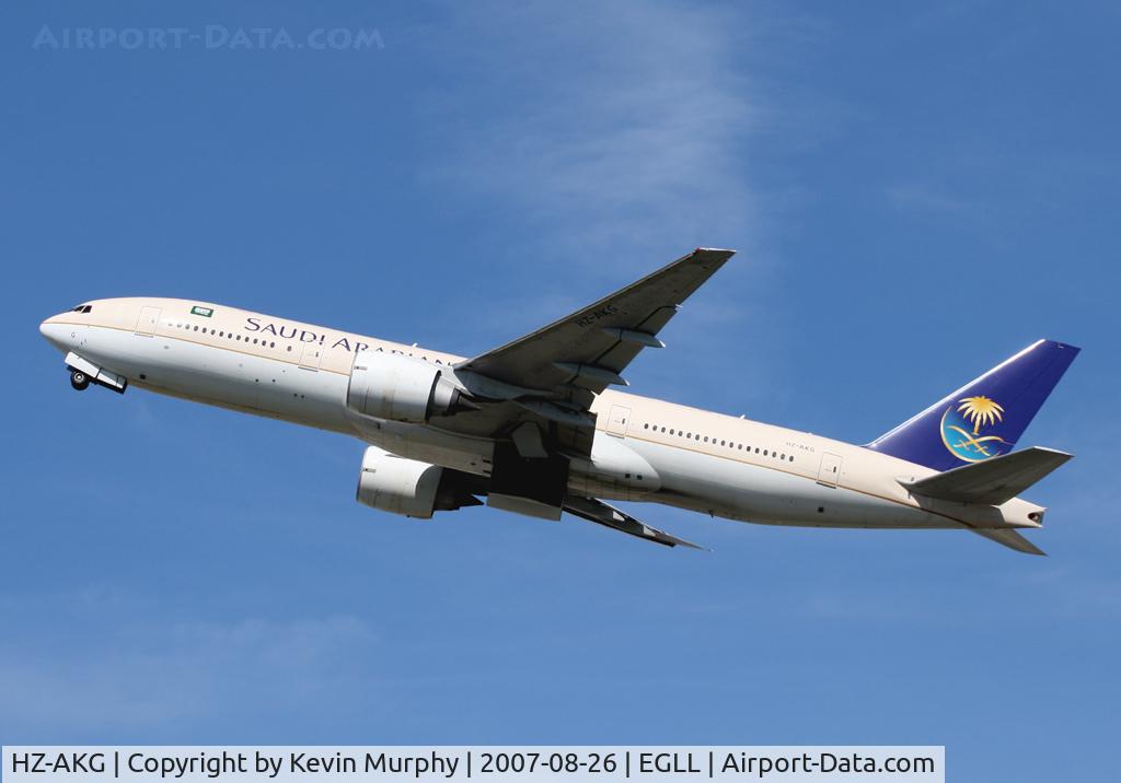 HZ-AKG, 1998 Boeing 777-268/ER C/N 28350, Saudi 777