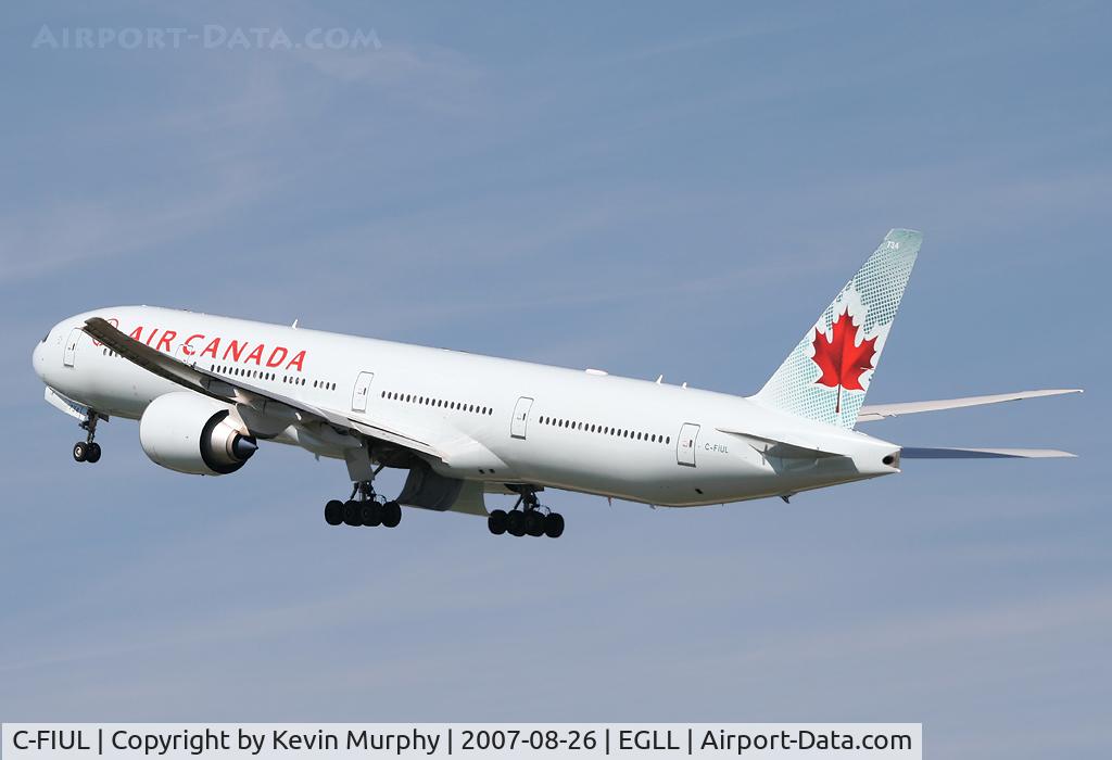 C-FIUL, 2007 Boeing 777-333/ER C/N 35255, Air Canada new 777