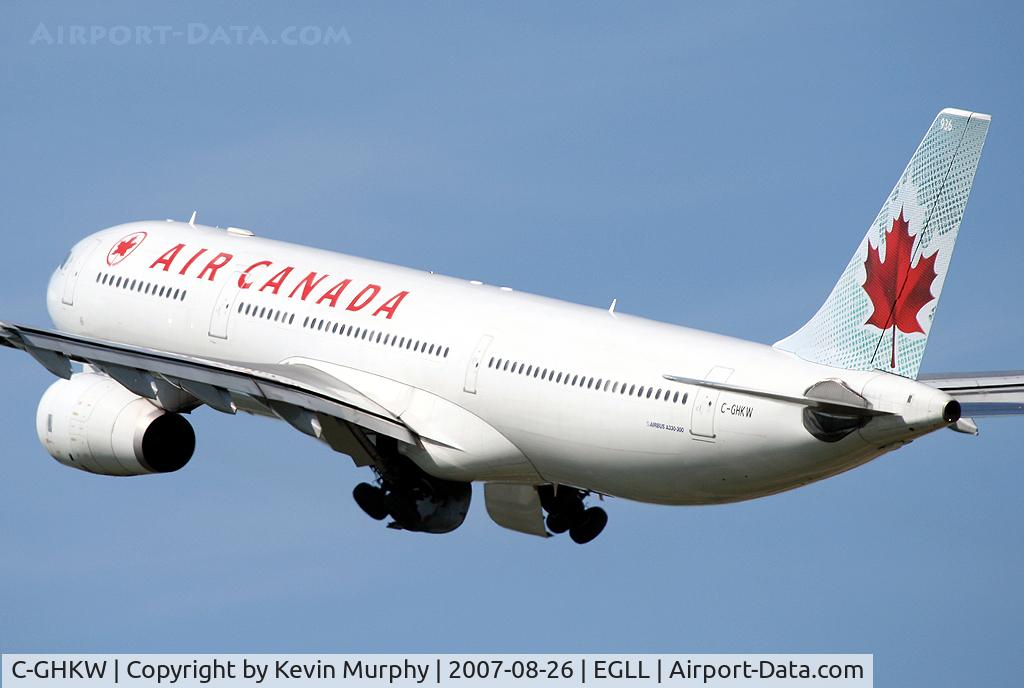 C-GHKW, 2001 Airbus A330-343 C/N 0408, Air Can 330