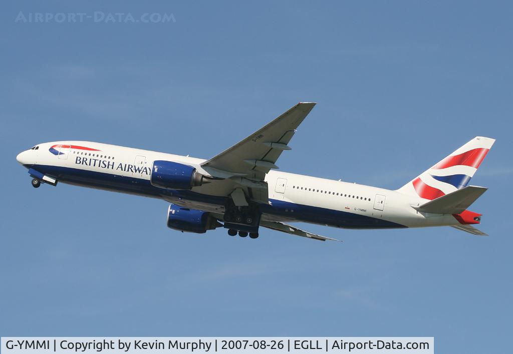 G-YMMI, 2000 Boeing 777-236 C/N 30310, BA 777