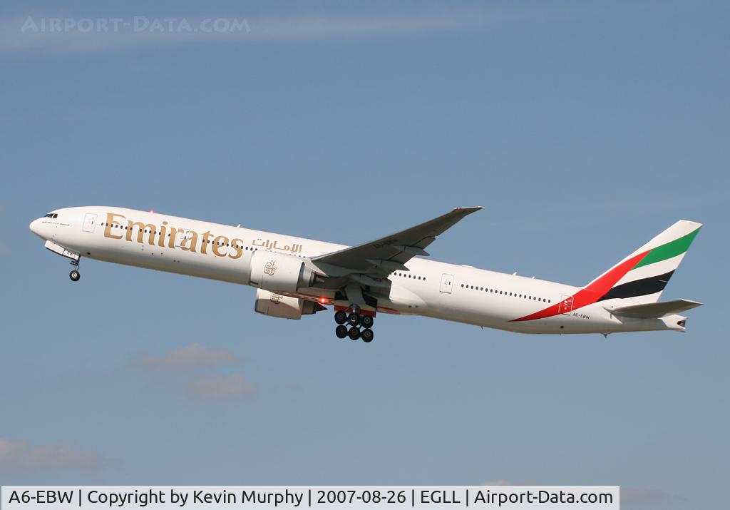 A6-EBW, 2006 Boeing 777-36N/ER C/N 32793, Latest Emirates 777