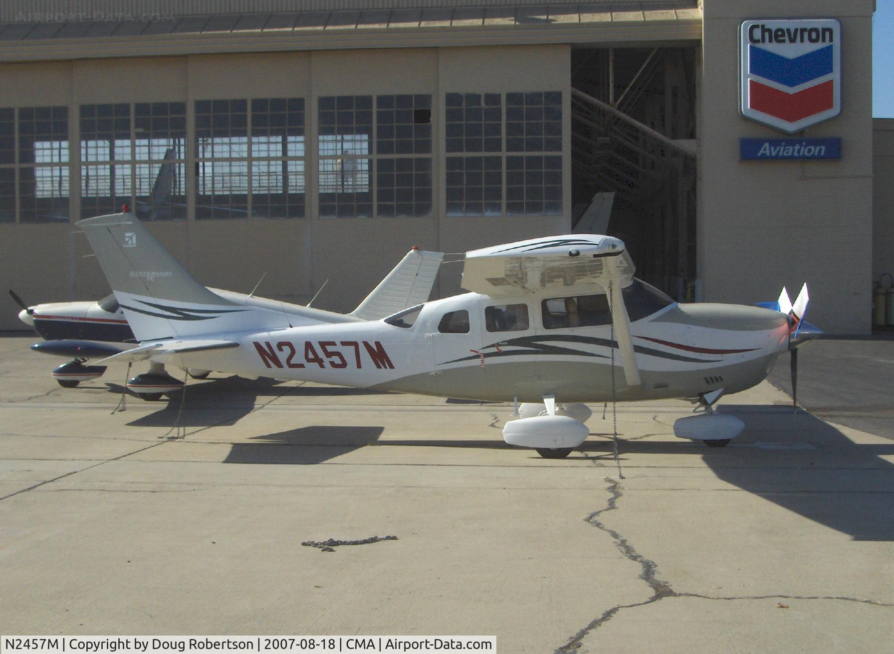 N2457M, 2006 Cessna T206H Turbo Stationair C/N T20608594, 2006 Cessna T206H, TURBO STATIONAIR TC, Lycoming TIO-540-AJ1A 310 Hp