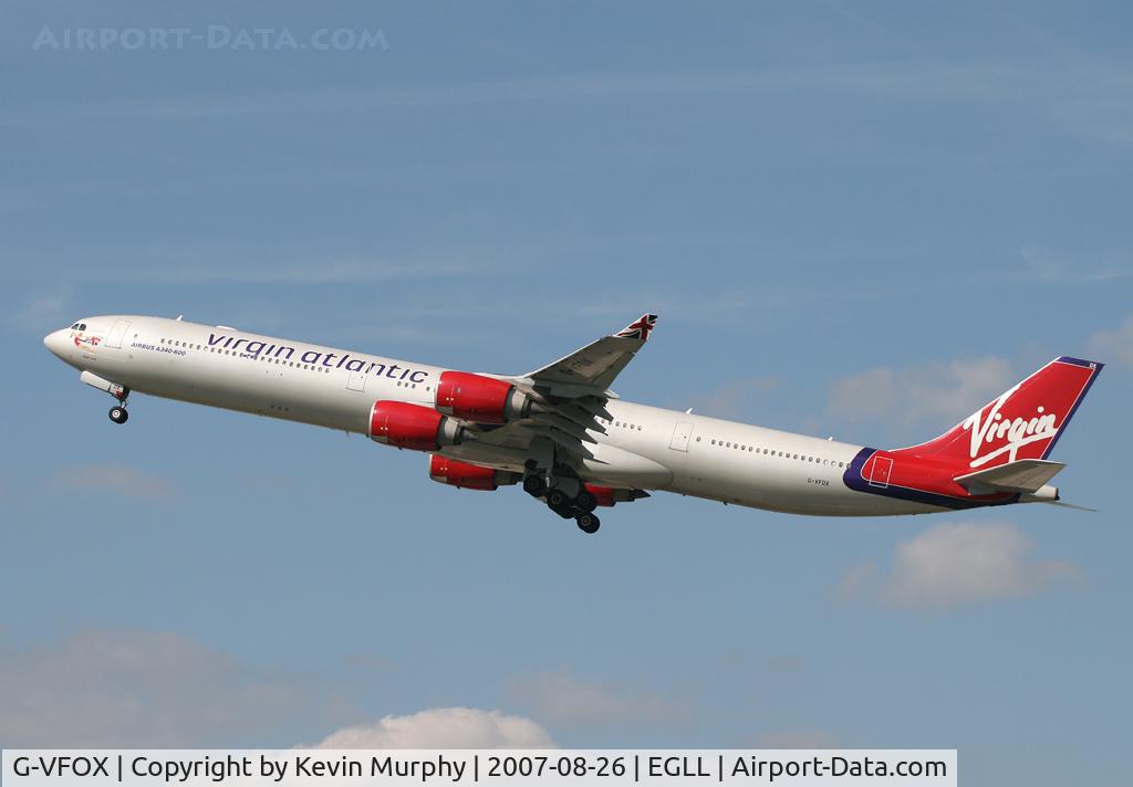 G-VFOX, 2002 Airbus A340-642 C/N 449, Virgin A.340