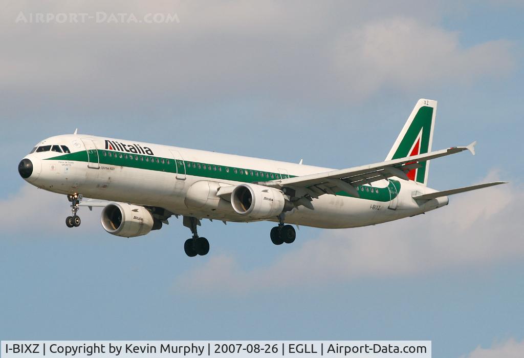 I-BIXZ, 1998 Airbus A321-112 C/N 848, Alitalia 321
