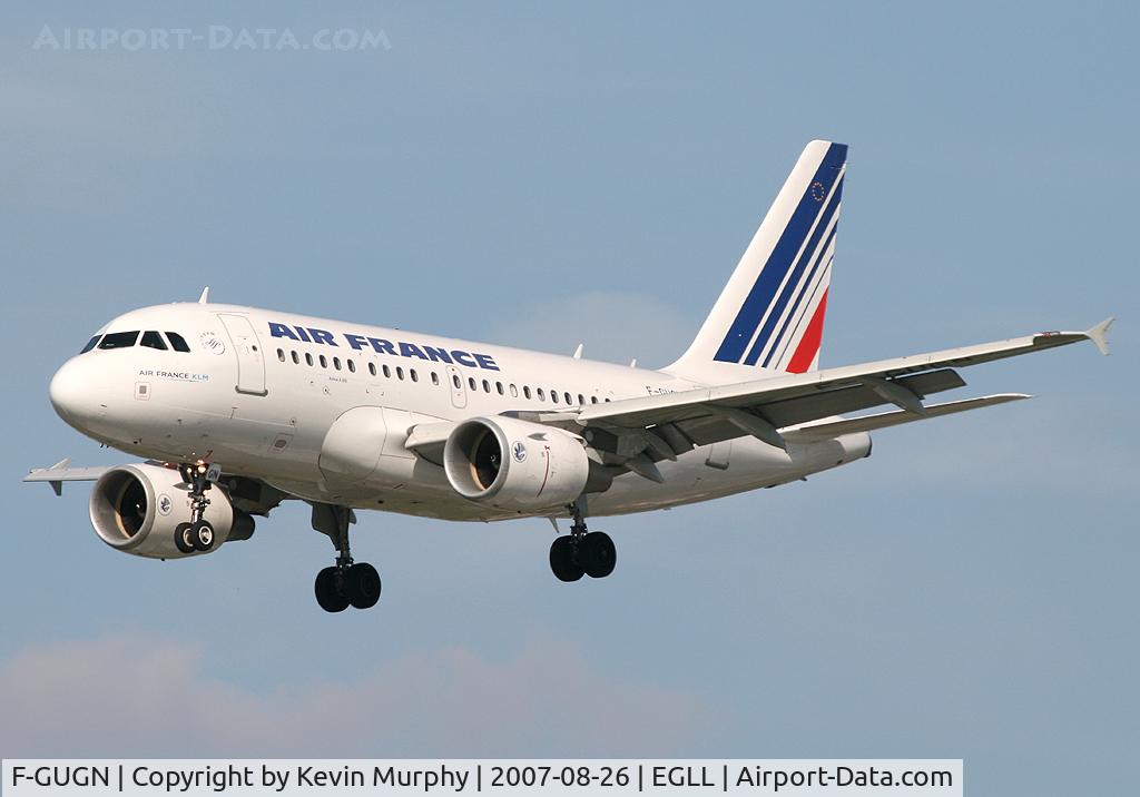 F-GUGN, 2006 Airbus A318-111 C/N 2918, Air France 318