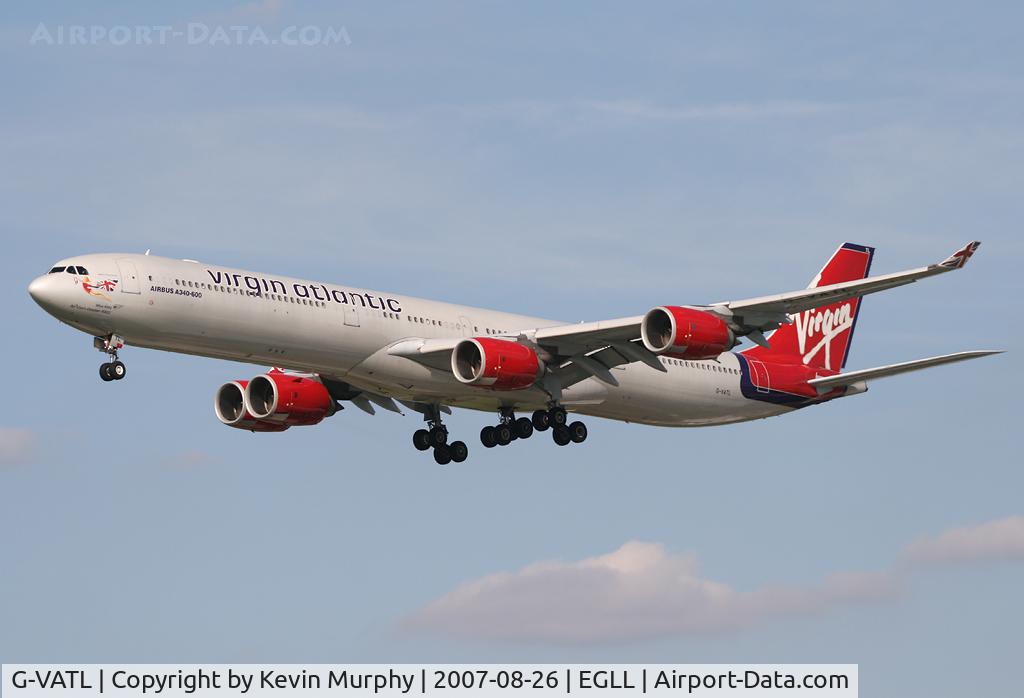 G-VATL, 2001 Airbus A340-642 C/N 376, Virgin 340
