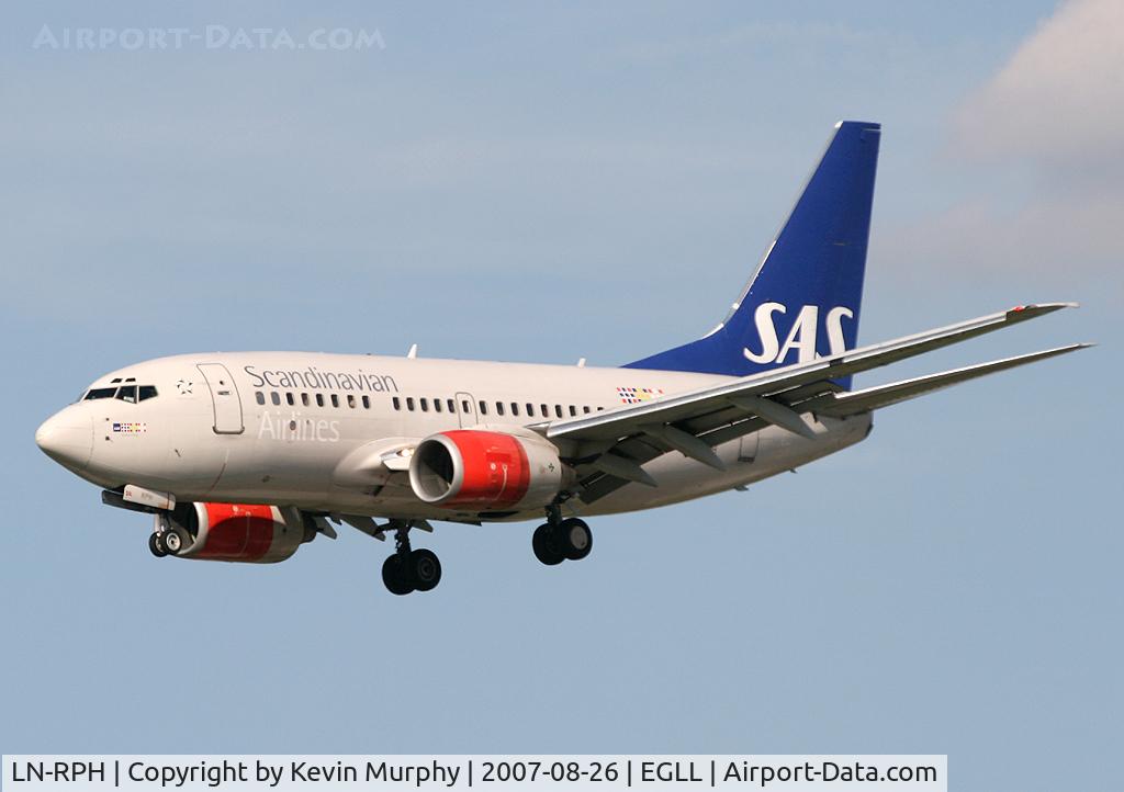 LN-RPH, 1999 Boeing 737-683 C/N 28605, SAS 737
