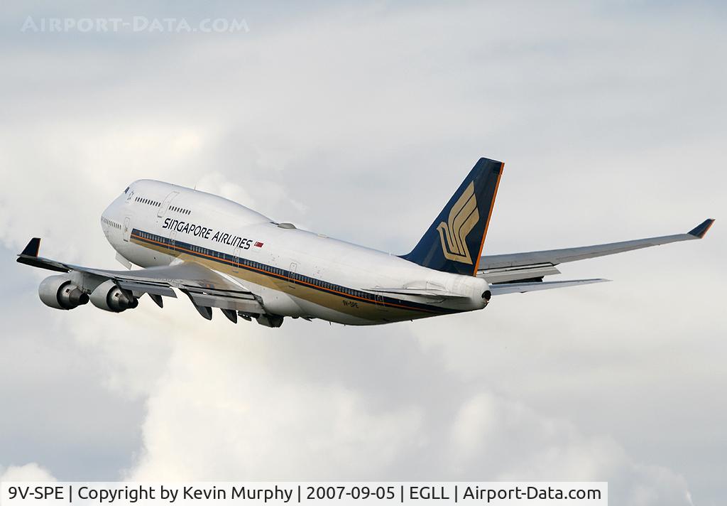 9V-SPE, 1995 Boeing 747-412 C/N 26554, Singapore 747