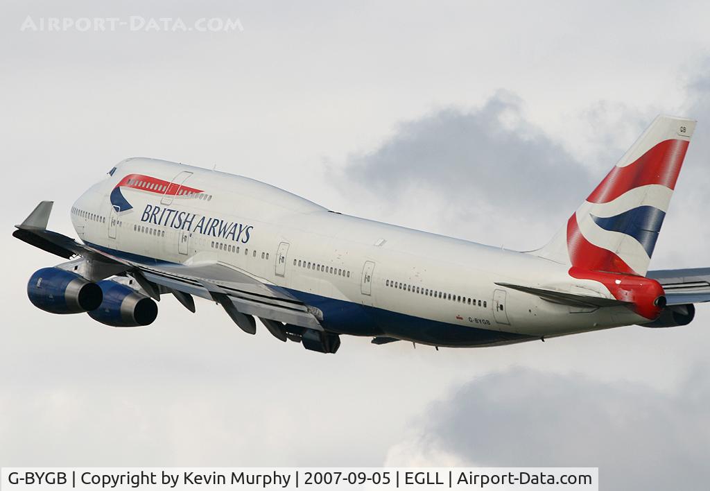 G-BYGB, 1999 Boeing 747-436 C/N 28856, BA 747
