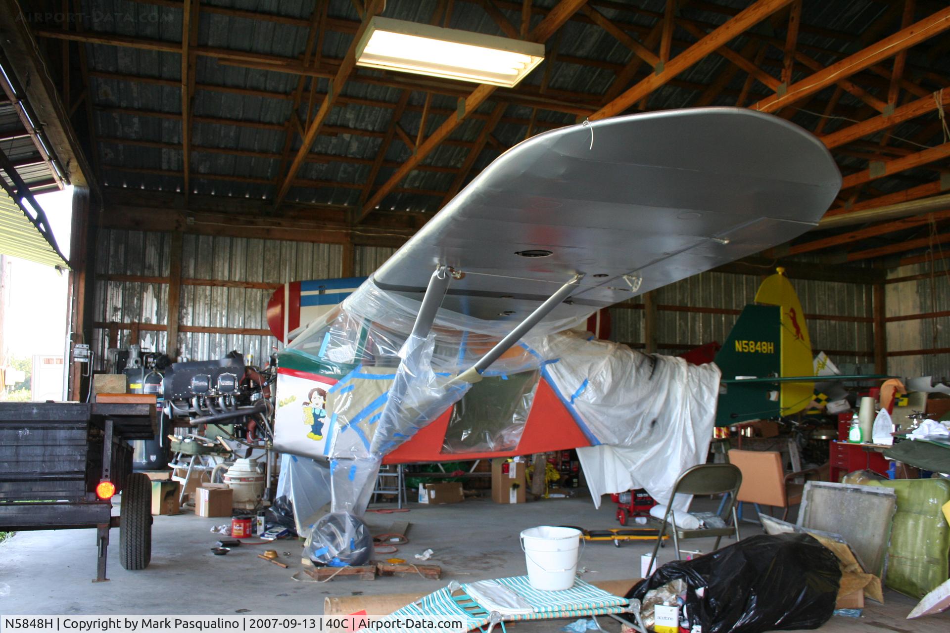 N5848H, 1949 Piper PA-16 Clipper C/N 16-467, Piper PA-16