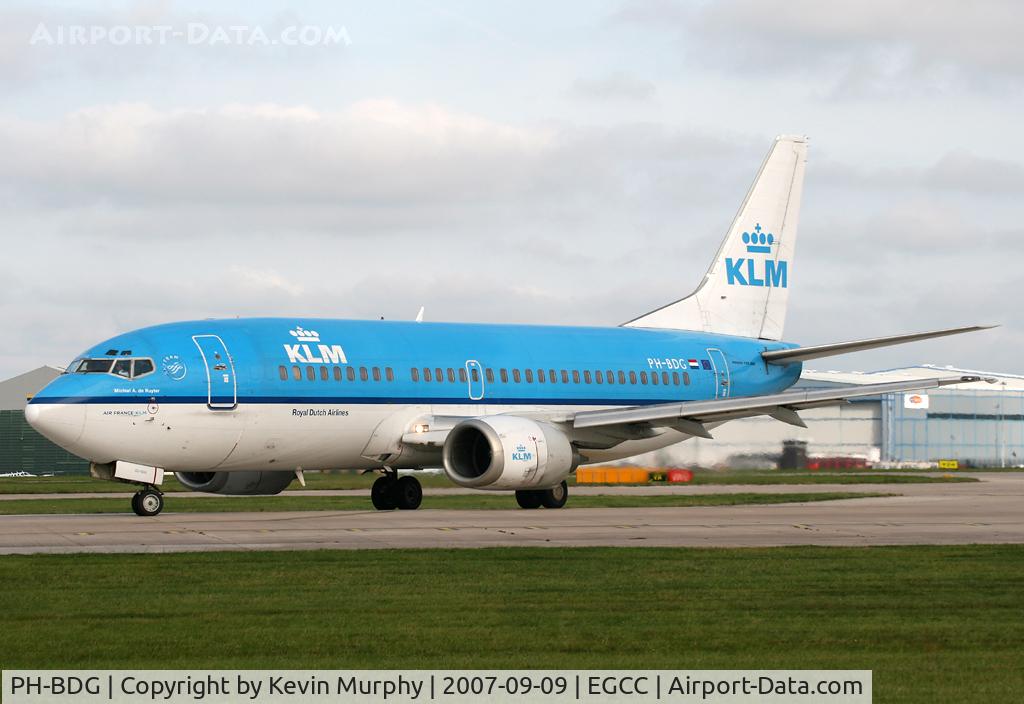 PH-BDG, 1986 Boeing 737-306 C/N 23542, KLM 737